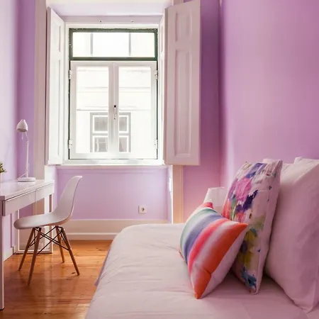 Alfama Castle District Best Views Panoramic Balcony 3 Bedrooms 2 Bathrooms 1st Floor Ac דירה ליסבון